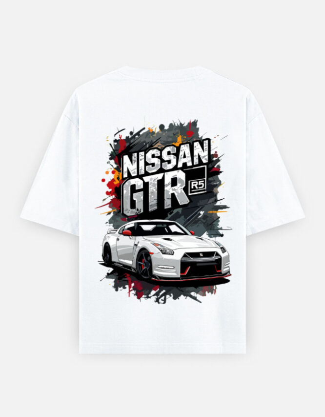 Nissan - Oversized Classic T-Shirt - Image 5
