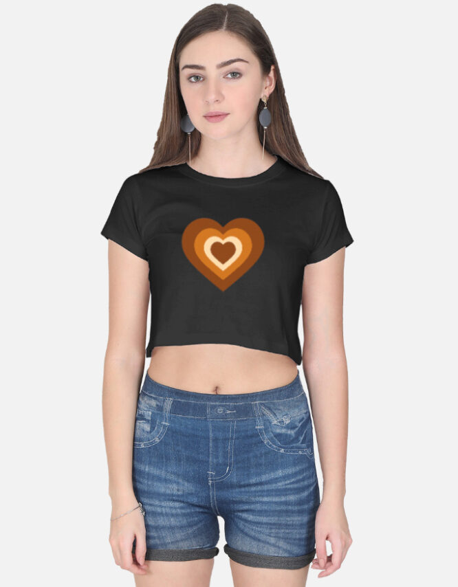 Hearts Crop Top - Image 2