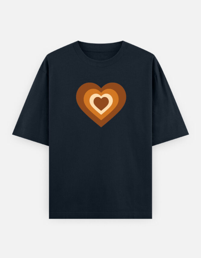 Hearts Oversized Classic T-Shirt - Image 5