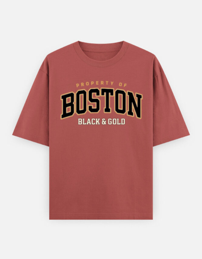 Boston Oversized Classic T-Shirt - Image 8