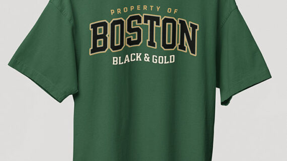 Boston Oversized Classic T-Shirt