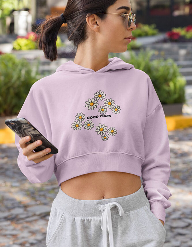 Vibe Cropped Hoodie