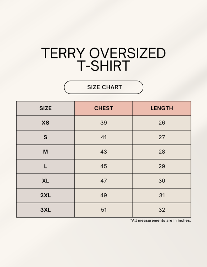 Polaris - Terry Oversized Tee - Image 2