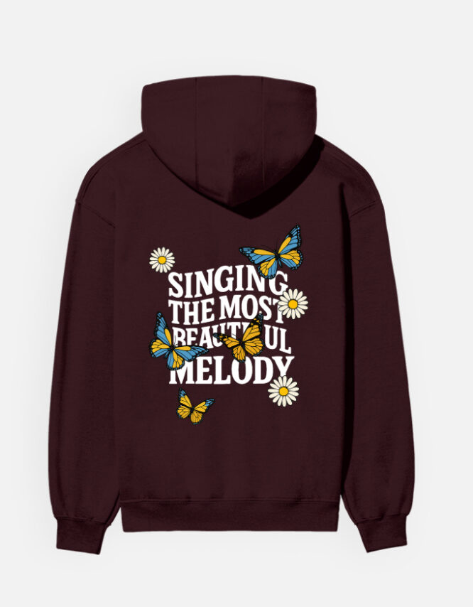 Melody back print - Hoodie - Image 6