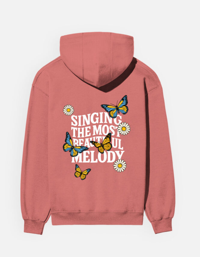 Melody back print - Hoodie - Image 2