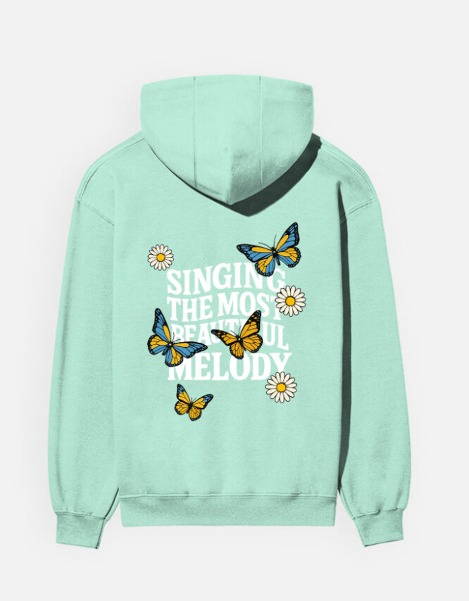 Melody back print - Hoodie - Image 8