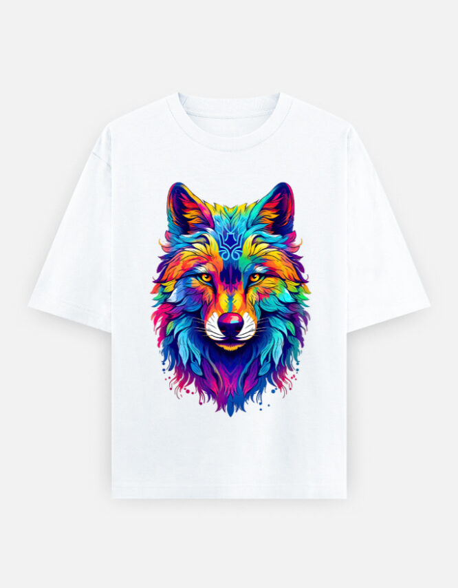 Fox -  Oversized Classic T-Shirt - Image 3