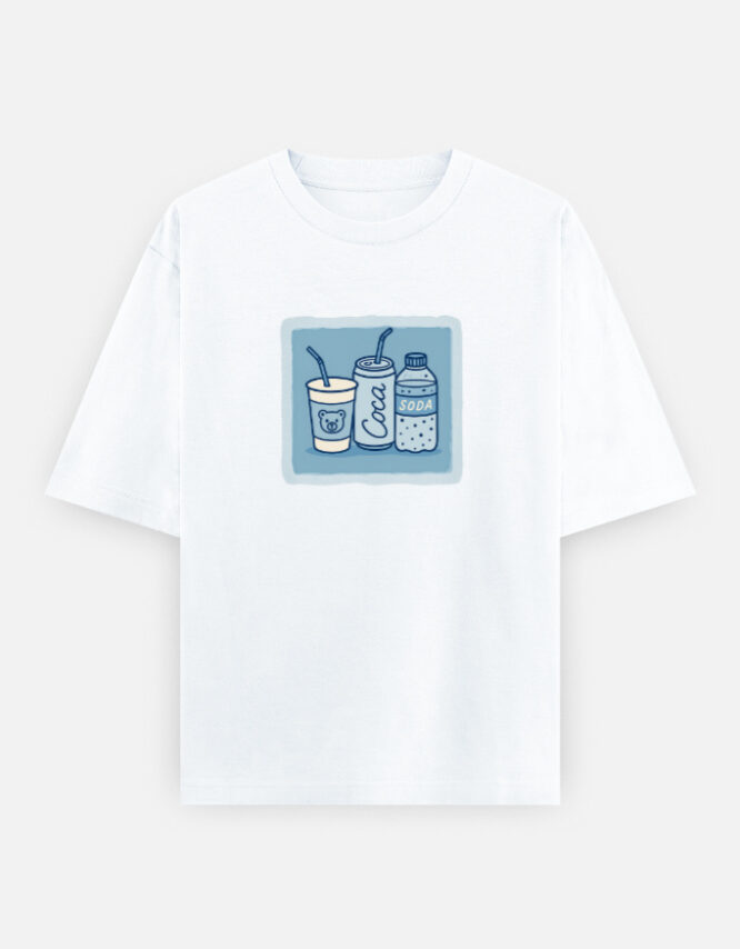 Coca - Unisex Oversized Classic T-Shirt - Image 3