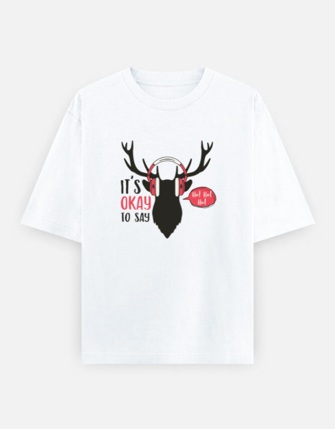 HO!HO! - Oversized Classic T-Shirt - Image 2