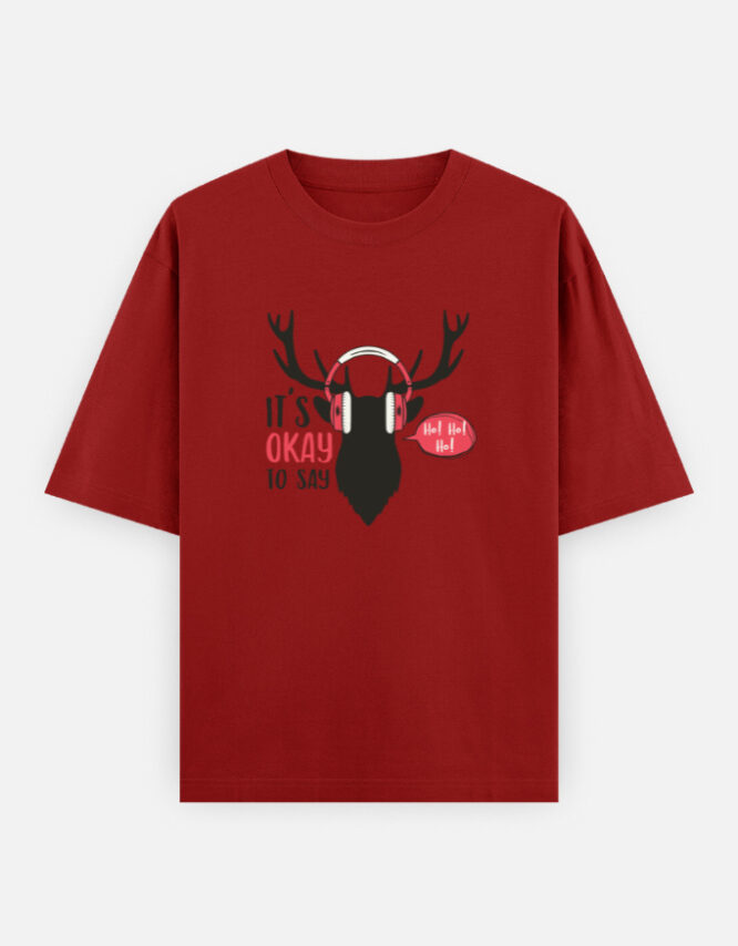 HO!HO! - Oversized Classic T-Shirt - Image 5