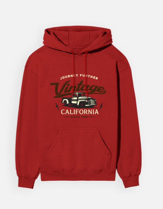 Vintage -  Unisex Hoodie - Image 2