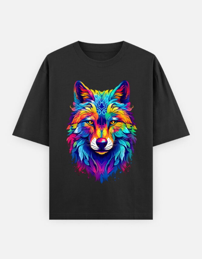 Fox -  Oversized Classic T-Shirt - Image 4