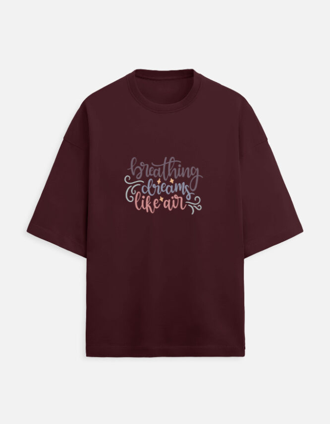 Breath - Terry Oversized Tee - Image 2