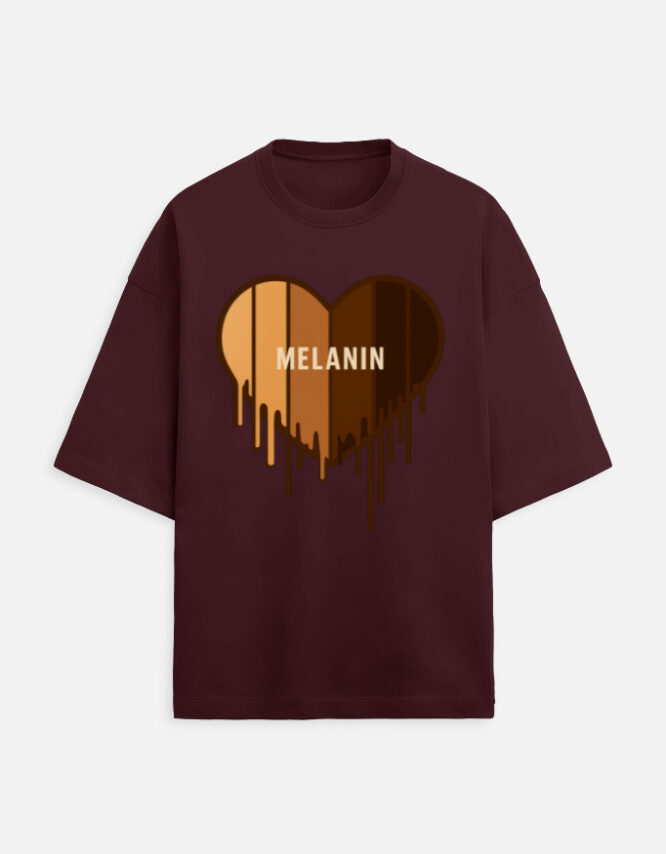 Melanin - Terry Oversized Tee - Image 4