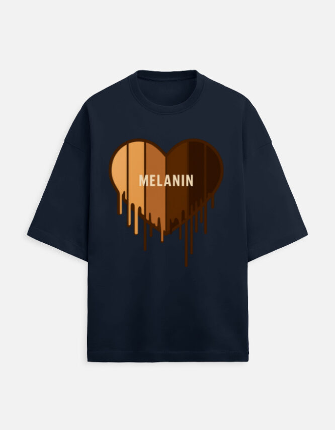Melanin - Terry Oversized Tee - Image 3