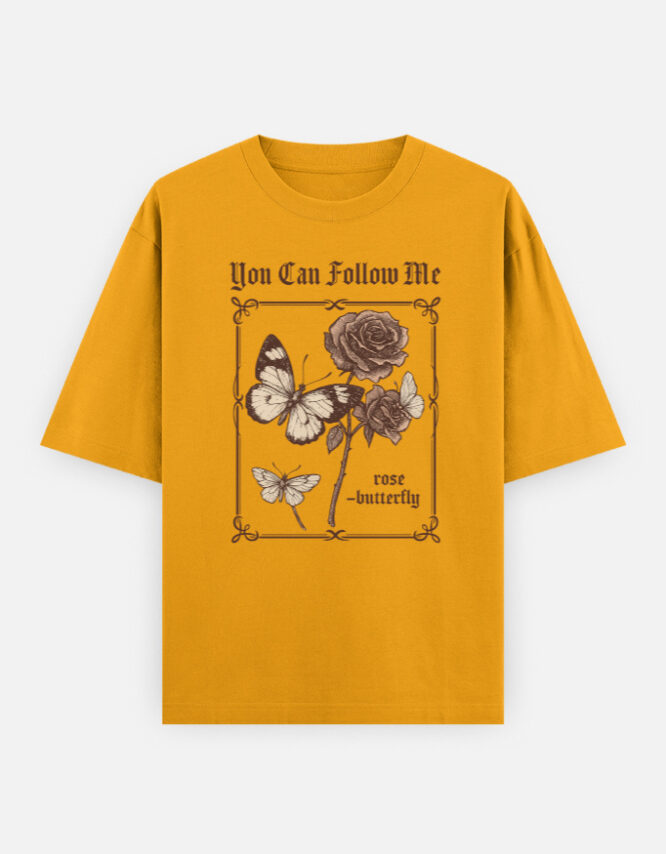 follow me - Oversized Classic T-Shirt - Image 4