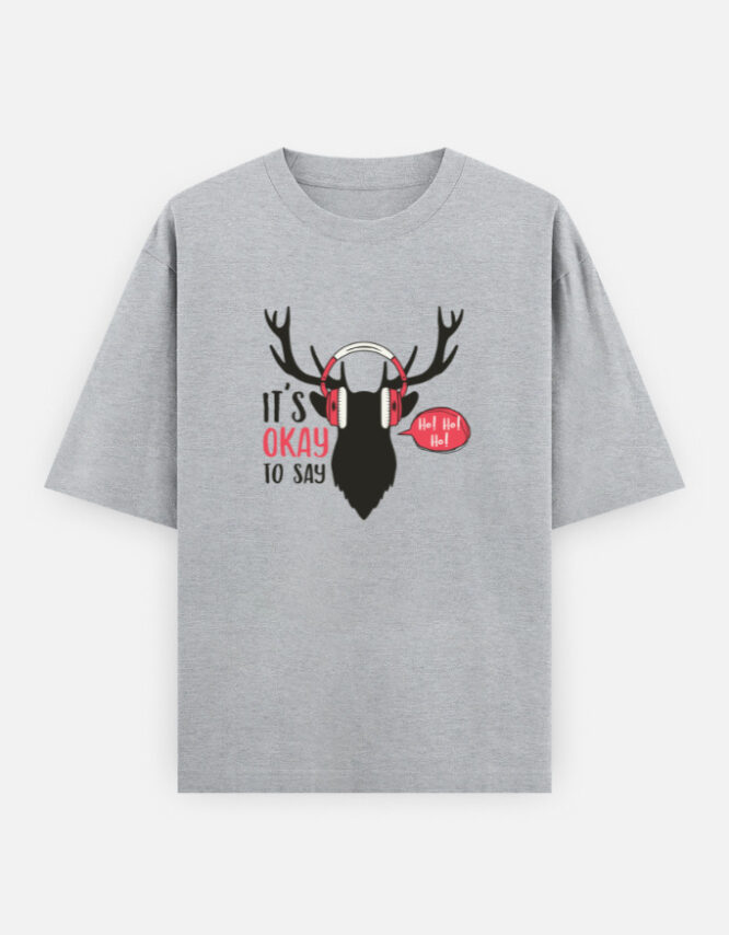 HO!HO! - Oversized Classic T-Shirt - Image 4
