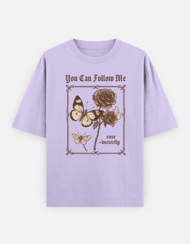 follow me - Oversized Classic T-Shirt - Image 5
