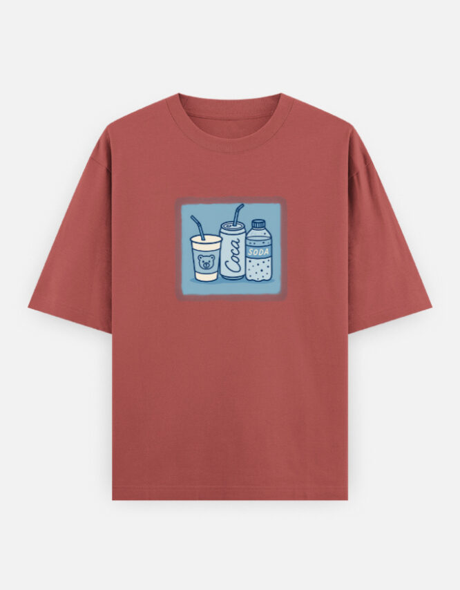 Coca - Unisex Oversized Classic T-Shirt - Image 8
