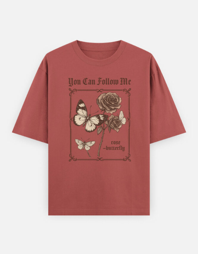 follow me - Oversized Classic T-Shirt - Image 6