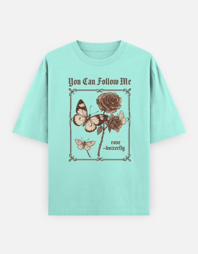 follow me - Oversized Classic T-Shirt - Image 7
