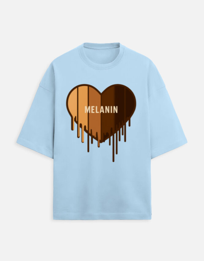 Melanin - Terry Oversized Tee - Image 5