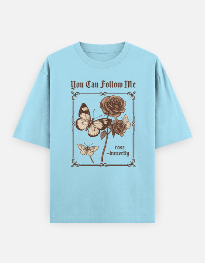 follow me - Oversized Classic T-Shirt - Image 8