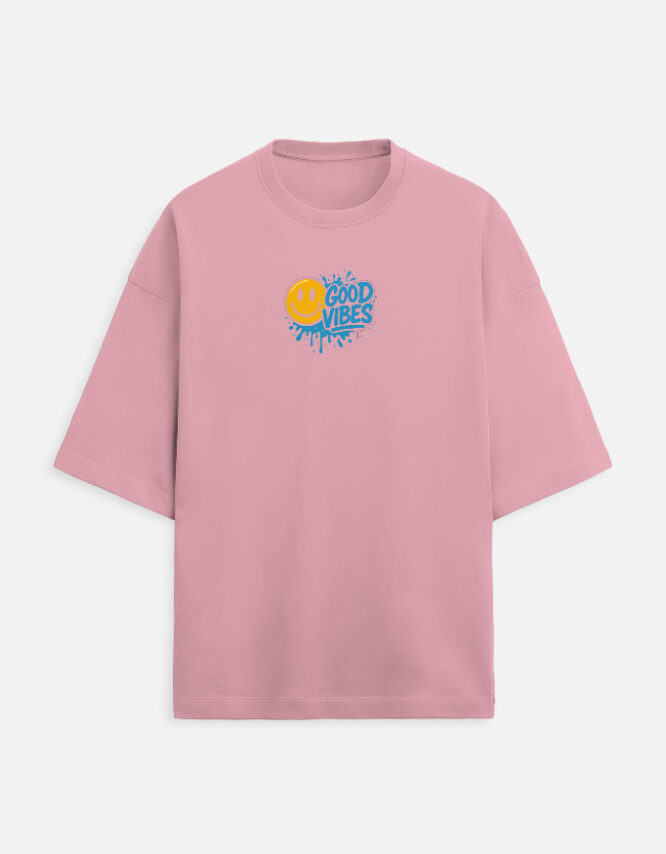Good Vibes -  Terry Oversized Tee - Image 12