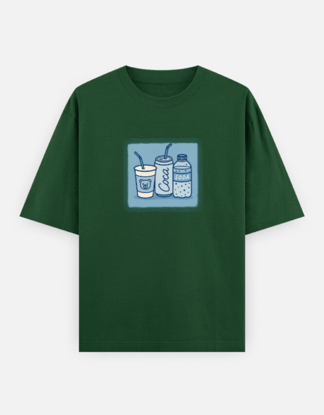 Coca - Unisex Oversized Classic T-Shirt - Image 5