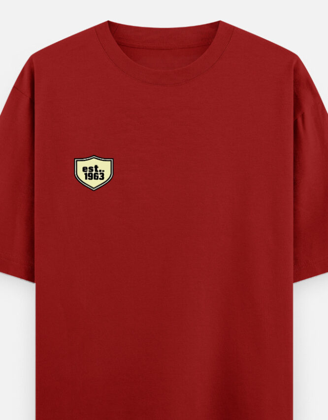 Est 1963 -   Oversized Classic T-Shirt - Image 13