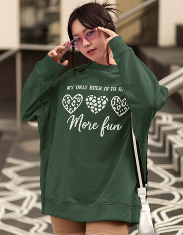 More Fun - Oversized Sweatshirt