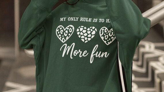 More Fun - Oversized Sweatshirt