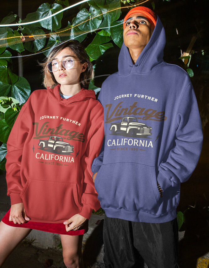 Vintage -  Unisex Hoodie