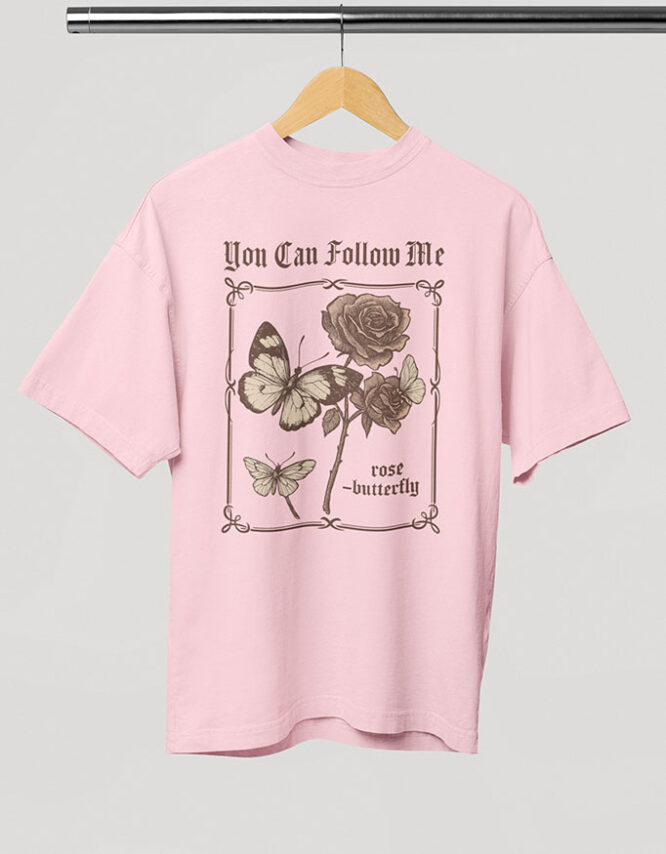 follow me - Oversized Classic T-Shirt