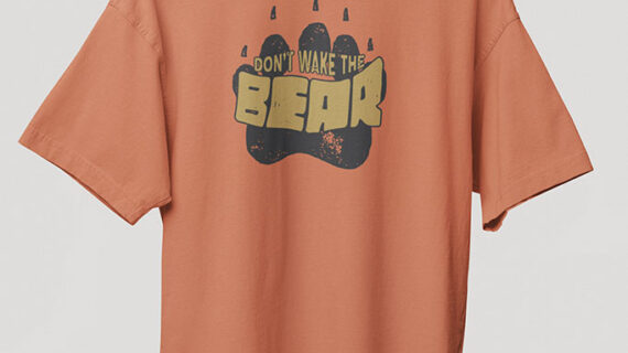 Bear - Oversized Classic T-Shirt